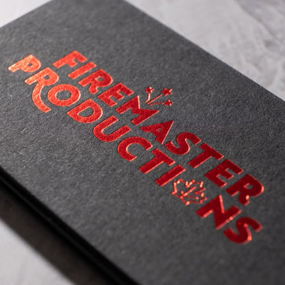 Premium Foil Business Cards | 500 GSM | 5 Foil Color Options | Spot UV Available