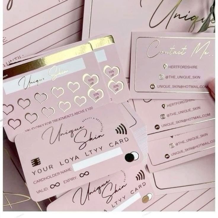 Luxury Loyalty Cards | 800 GSM | Gold Foil & Spot UV | MOQ 500