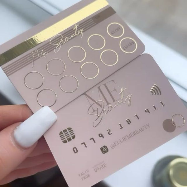 Luxury Loyalty Cards | 800 GSM | Gold Foil & Spot UV | MOQ 500