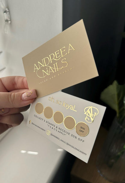 Loyalty Cards | 500 GSM | Foil & Spot UV Options | 90 × 54 mm