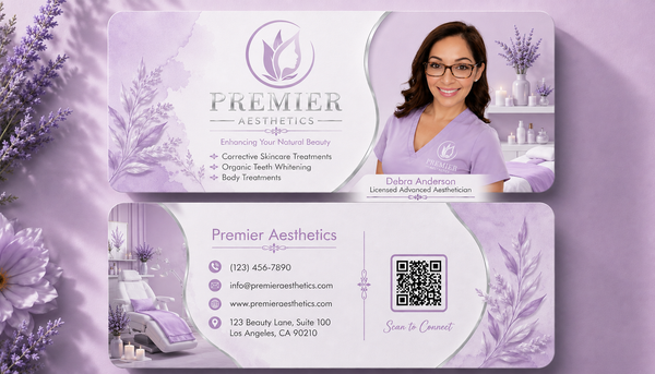 200 premium business cards with silver foiling and raised spot uv with express shipping