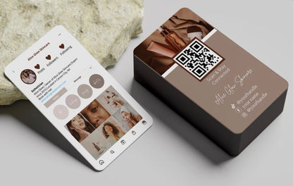 Instagram Design Cards | Premium 500 GSM | Foil Finish | MOQ 500
