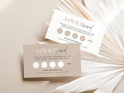 Custom Loyalty Cards | 300 GSM | Matte & Gloss Finish | 90 × 54 mm