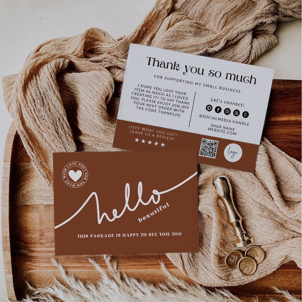Personalized Thank You Cards | Custom Appreciation Cards for Business, Weddings & Special Events