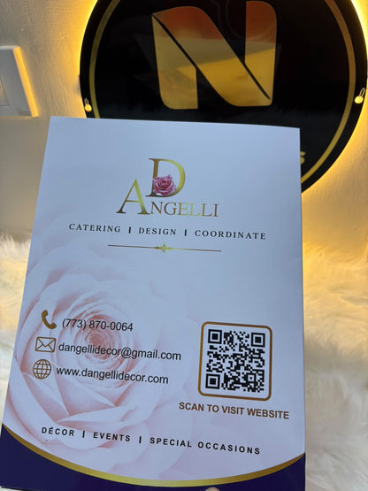 100 Custom Glossy Presentation Folders with One Pocket, Two-Sided Full-Color Printing