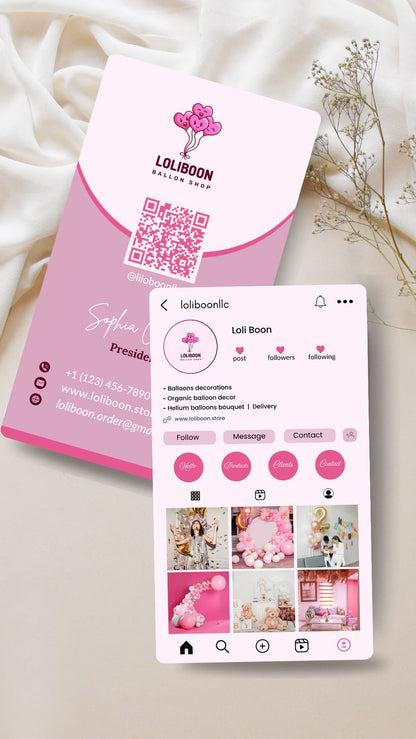 Luxury Instagram Design Cards | 800 GSM Gold Foil | Matte & Velvet Finish