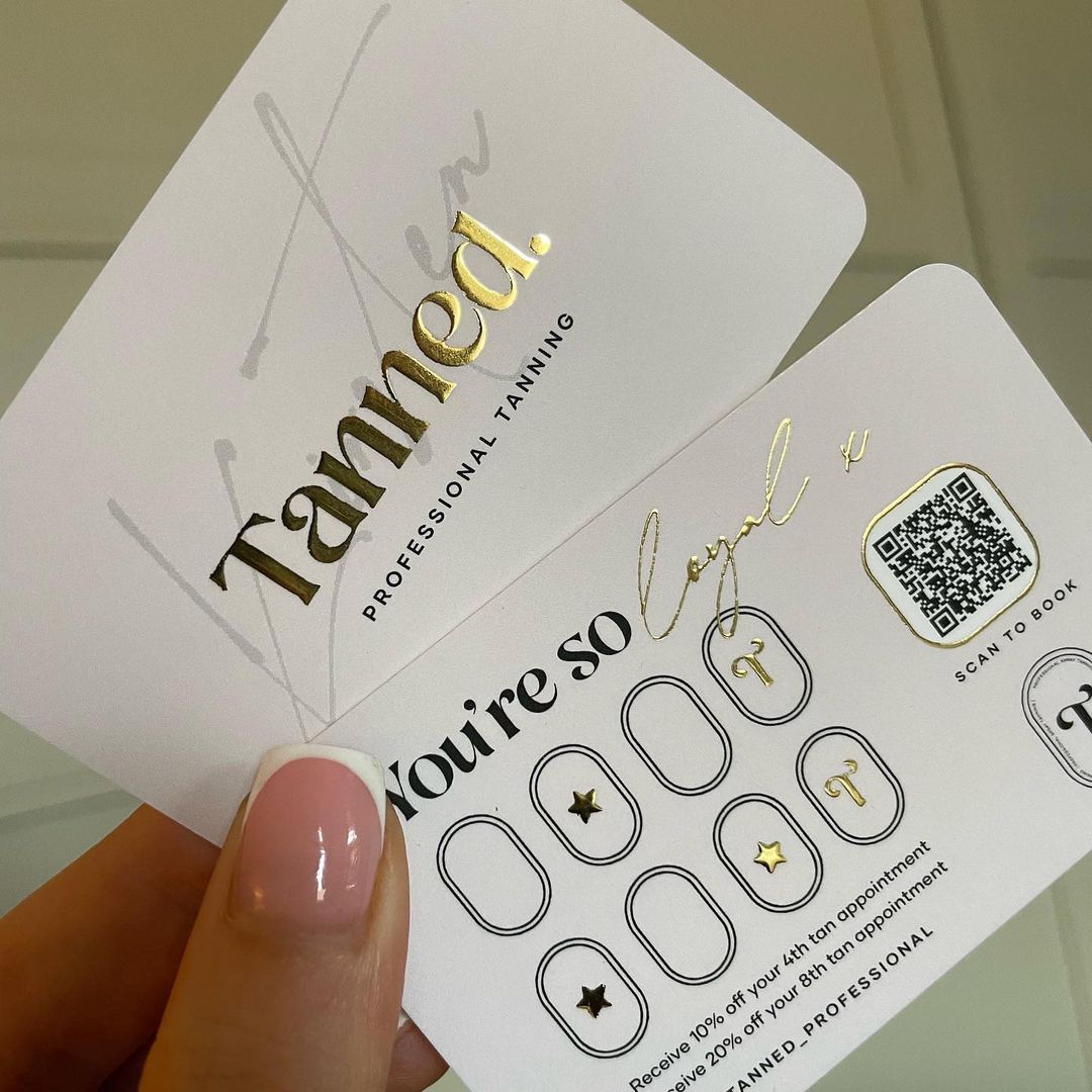 Loyalty Cards | 500 GSM | Foil & Spot UV Options | 90 × 54 mm